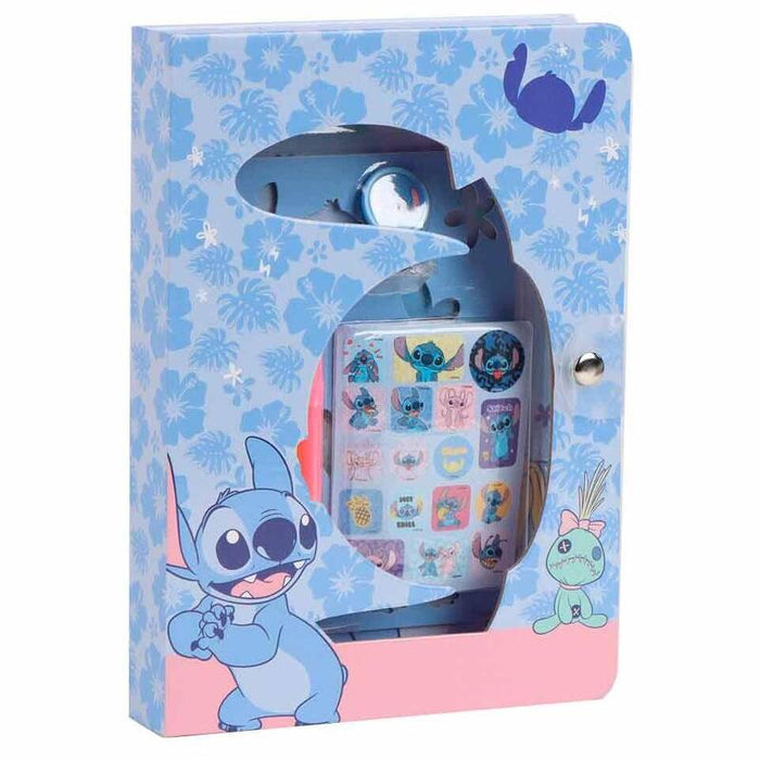 Pack De 8 Unidades - Set Cuaderno Stitch Disney