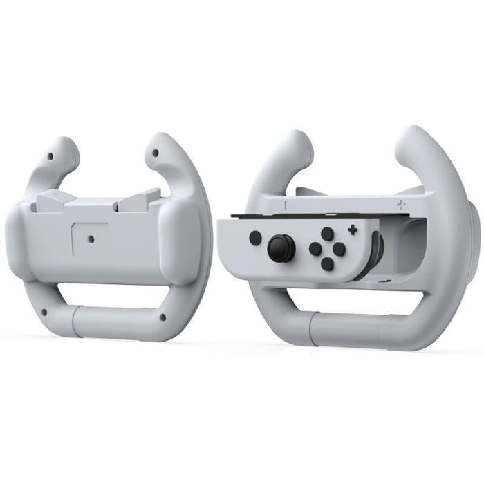 Pack De Volantes Para Joy-Con De N-Switch / Switch Oled Dobe Tns-852b Gris