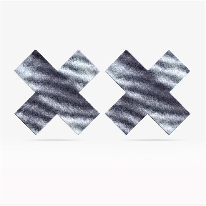 Pack Pezoneras Cruces Negro Y Gris