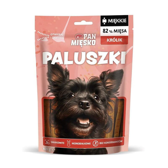 Pan Miesko Delicias Para Perro Palitos De Conejo 100g