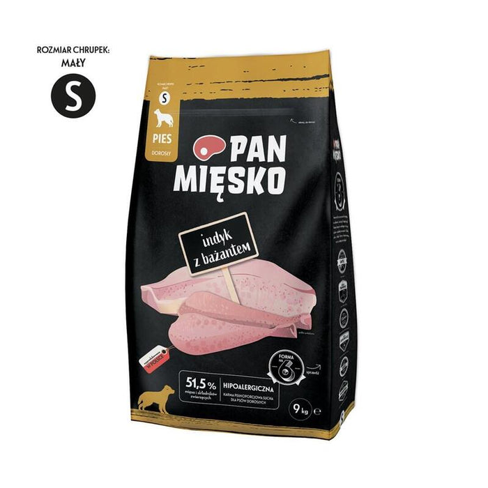 Pan Miesko Turkey With Pheasant Xs - Dry Dog Food - 9 Kg