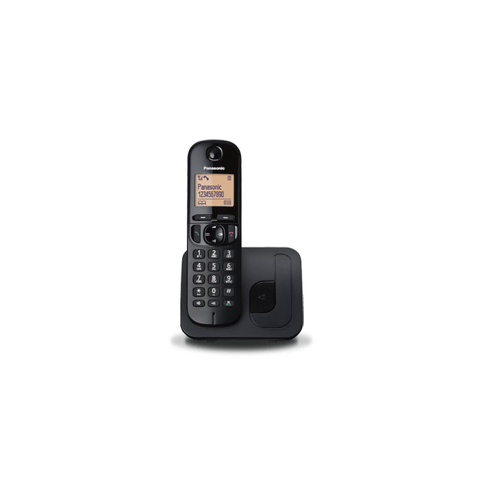 Panasonic Cordless Kx-Tgc210fxb Black, Built-In Display, Speakerphone, Caller Id, Phonebook Capacity 50 Entries