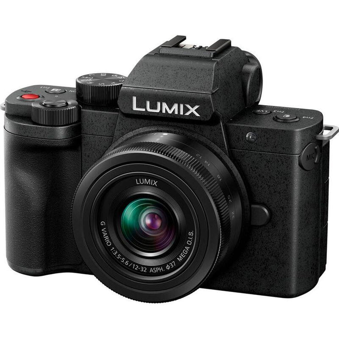 Panasonic Lumix Dc-G100d Black + H-Fs 12-32