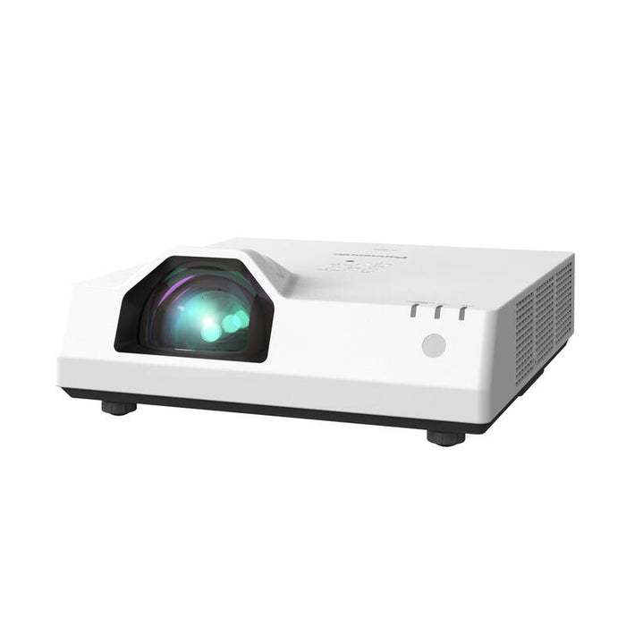 Panasonic Proyector (Pt-Tmz400) Short Throw / Brillo 4000 / Tecnología 3lcd / Resolución Wuxga / Óptica 0.47:1 / Laser / Up To 20.000hrs Light Source Life / 360°Projection, Wireless Content Sharing / Lámpara Ssi - No Lamp