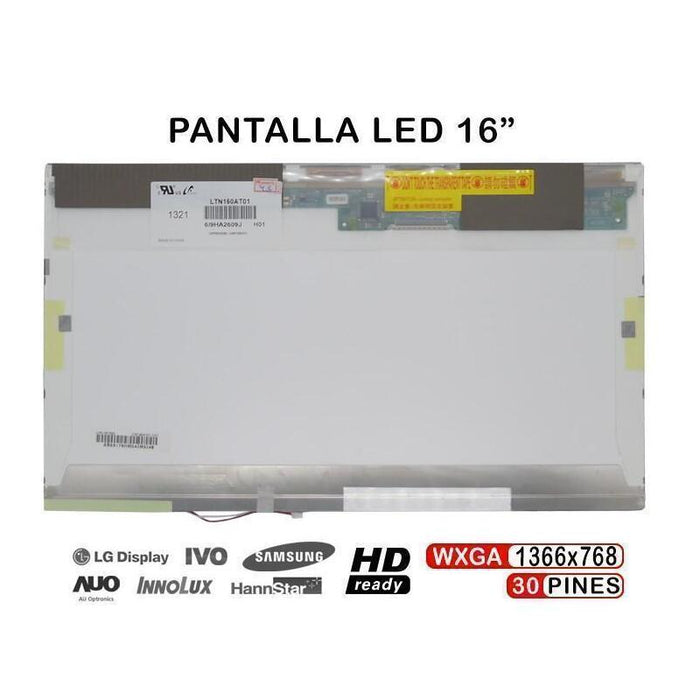 Pantalla 16" Hd Lcd Ccfl Samsung Ltn160at01