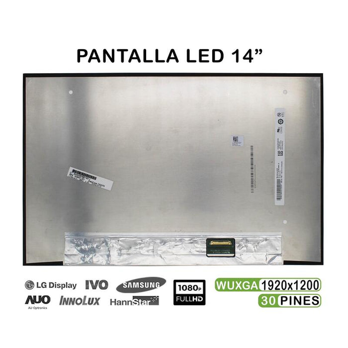 Pantalla De 14" Para Portátil B140uan04.0 Led 1920x1200