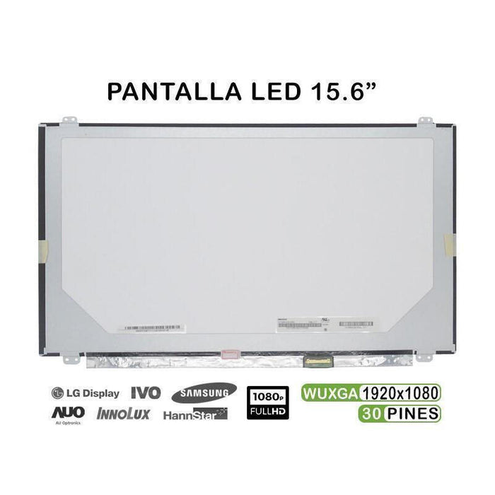 Pantalla De Portátil Para Asus X556ua Full Hd 15.6" 30 Pines