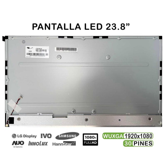 Pantalla Led Completa De 23.8" Para Portátil Hp Aio Eliteone 800 G3 Series