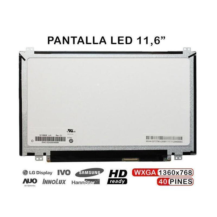 Pantalla Led De 11.6" Para Portátil Acer Aspire V5-171 Q1vzc