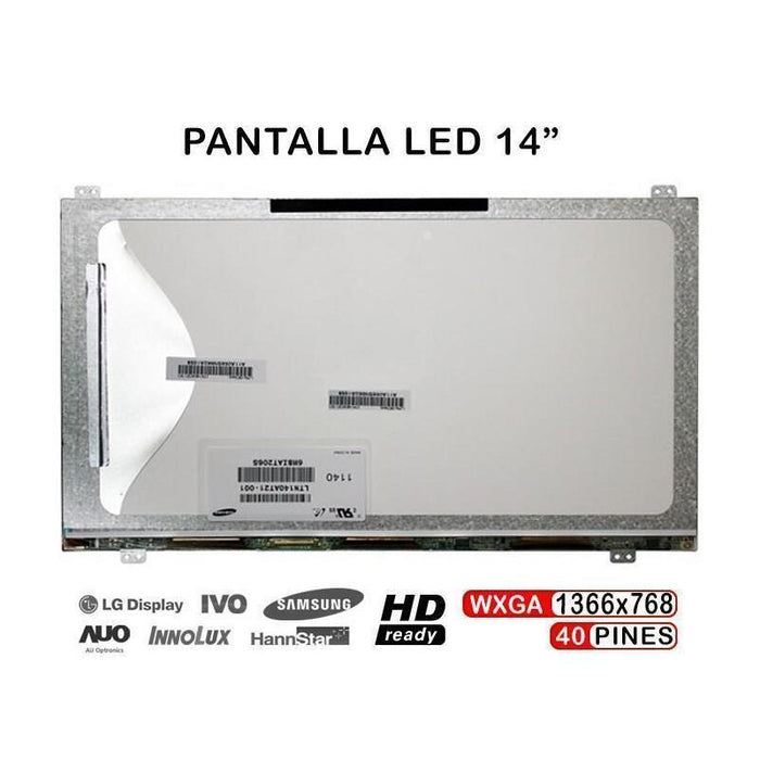 Pantalla Led De 14" Para Portátil Ltn140at21-001 Ltn140at21-002 Ltn140rt21-T01