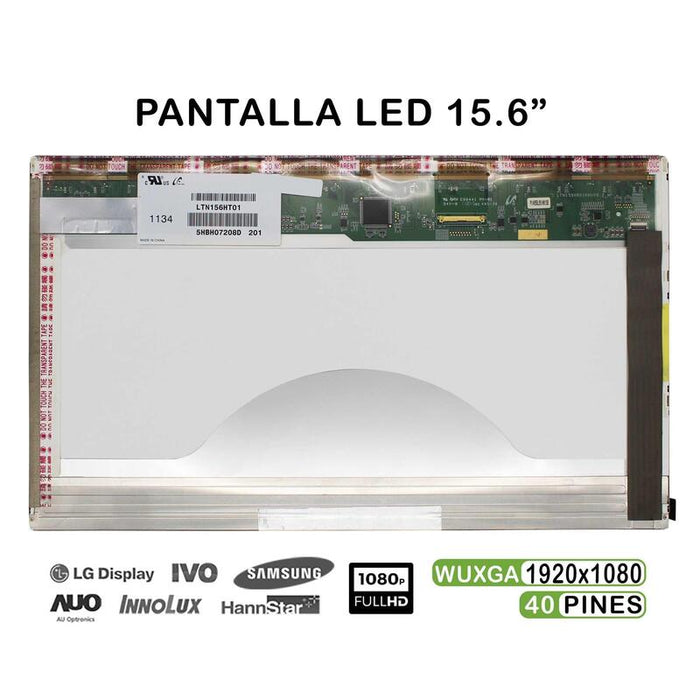 Pantalla Led De 15.6 Para Portátil Lp156wf1 Tl C1 1920x1080