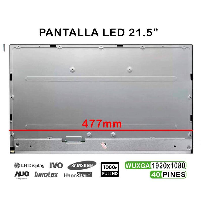 Pantalla Led De 21.5" Para Hp Proone 600 G4 All In One Series M215han01.1