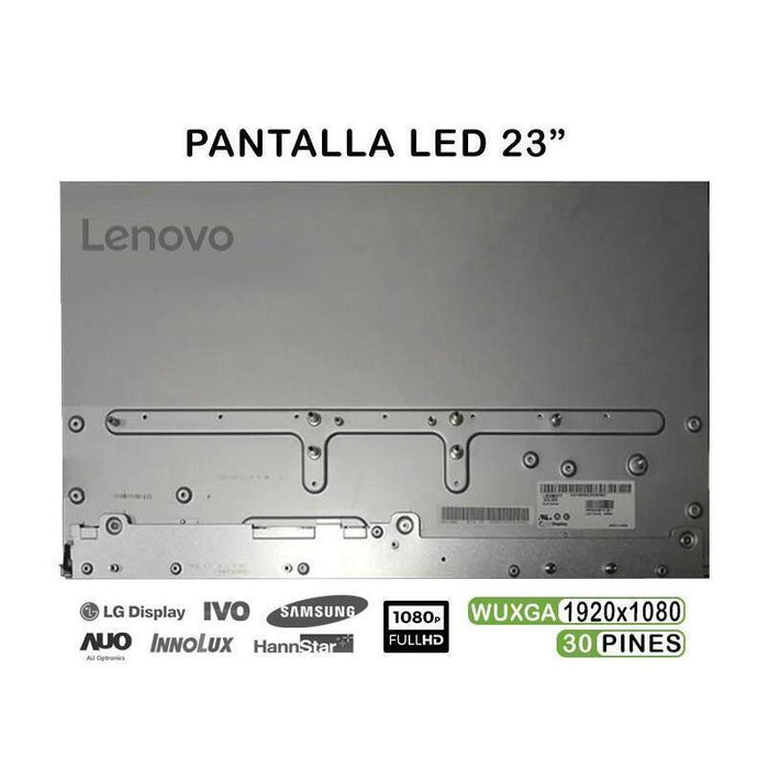 Pantalla Led Táctil De 23" Pulgadas Para Portátil Lenovo
Modelos: Ideacentre 510s-23isu, 520s-23iku
P/N: Lm230wf7-Ssb2