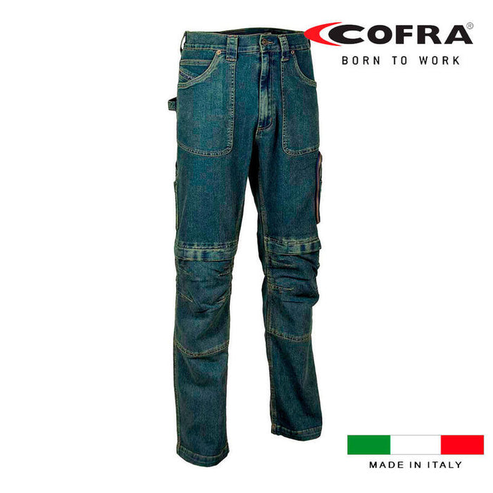 Pantalon Dortmund Azul Marino Cofra Talla 54