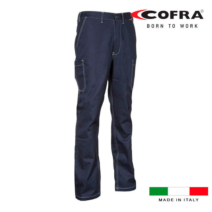 Pantalon Lesotho Azul Marino Cofra Talla 40