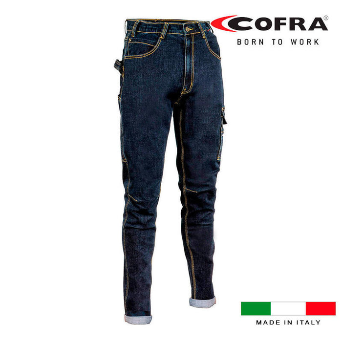 Pantalon Vaquero Cabries Blue Jeans Cofra Talla 52