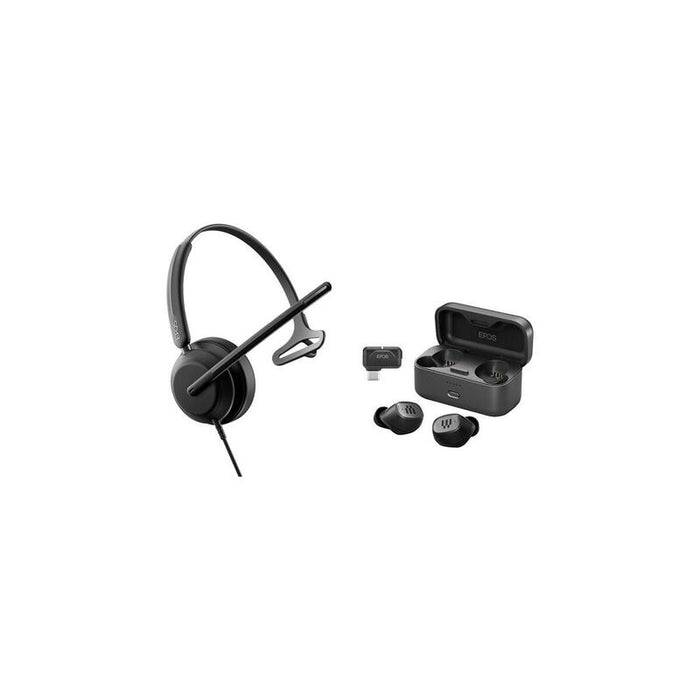 Paquete Epos Impact 730t, Auriculares Mono, Diadema, Auriculares Internos Serie Gtw 270 Ck07895_cl80038