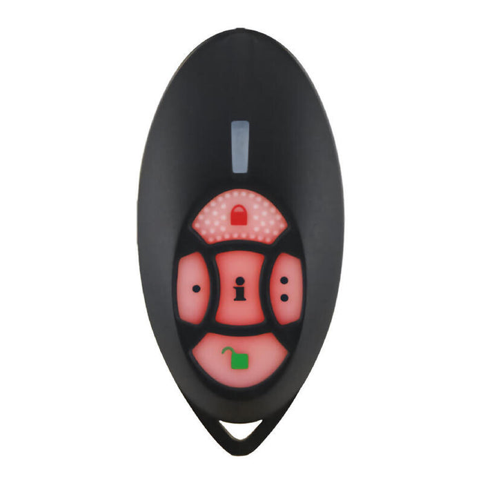 Paradox Rem2 Mando 5 Canales Via Radio. Bidireccional. Teclas Retroiluminadas. No Compatible Sp4000