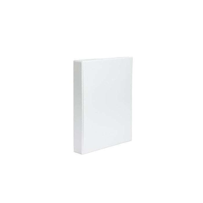 Pardo Carpeta Canguro A4 4 Anillas 65mm - Bolsa En Lomo Y Portada - Blanco