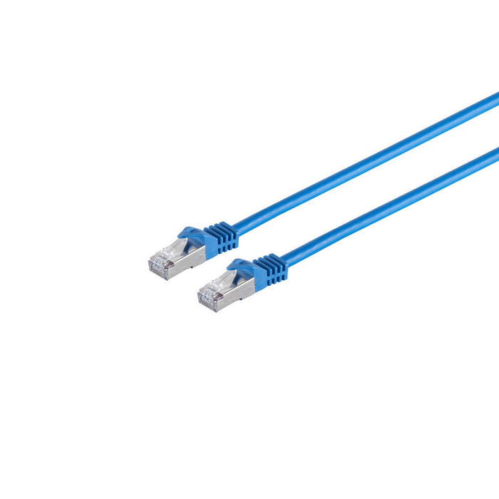 Patchk.Cat7/6a S/Ftp 3m Blue Rj45 Halogenfrei (Lszh)
