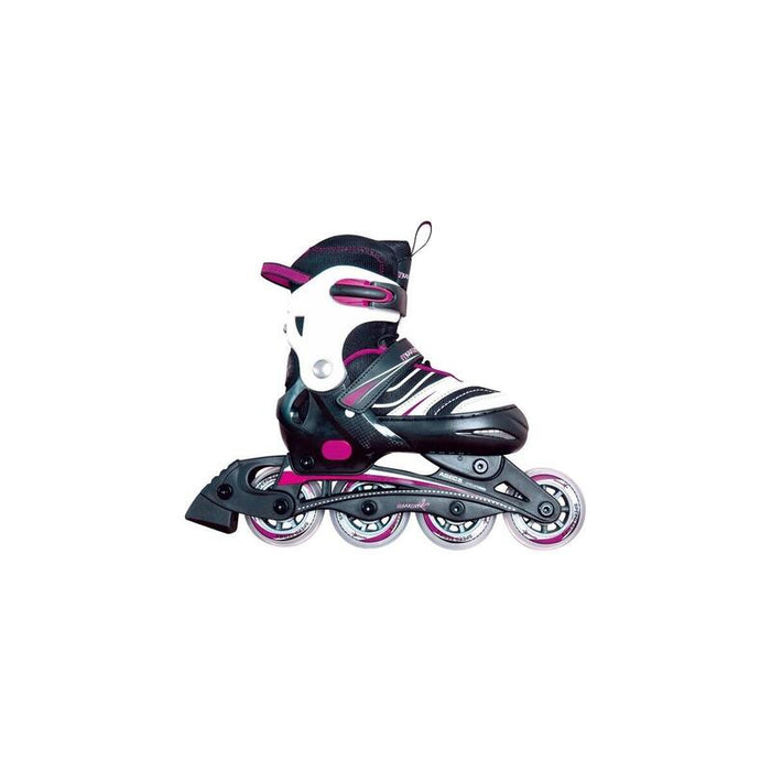 Patines Muuwmi 284 En Línea Rosa Neón/Negro
