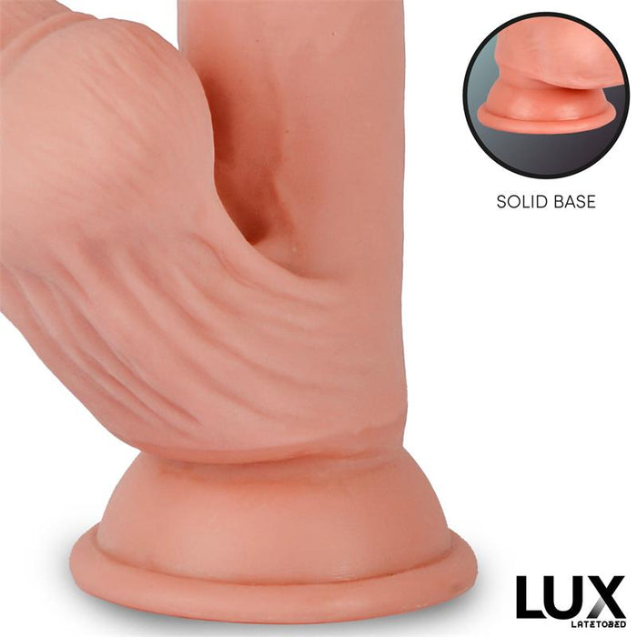 Paul Dildo Triple Densidad Con Testículos Oscilantes 8.2