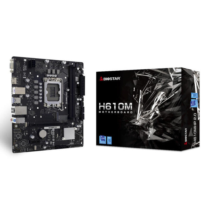 Pb Biostar H610mhp Ver 2.0  Skt 1700 M-Atx Gen 12º/13º/14º  Hdmi Vga 2ddr4 3200mhz Usb3.2 1m.2 Nvme
