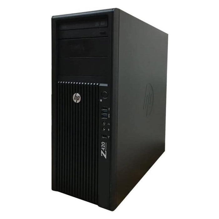 Pc Reacondicionado Hp Z420 Workstation Xeon E5-1603 V3 2.80 Ghz 512gb Ssd + 500gb Hdd 8 Gb Ram Nvidia Quadro 2000  Tower W11p Instalado 1 Año De Garantia