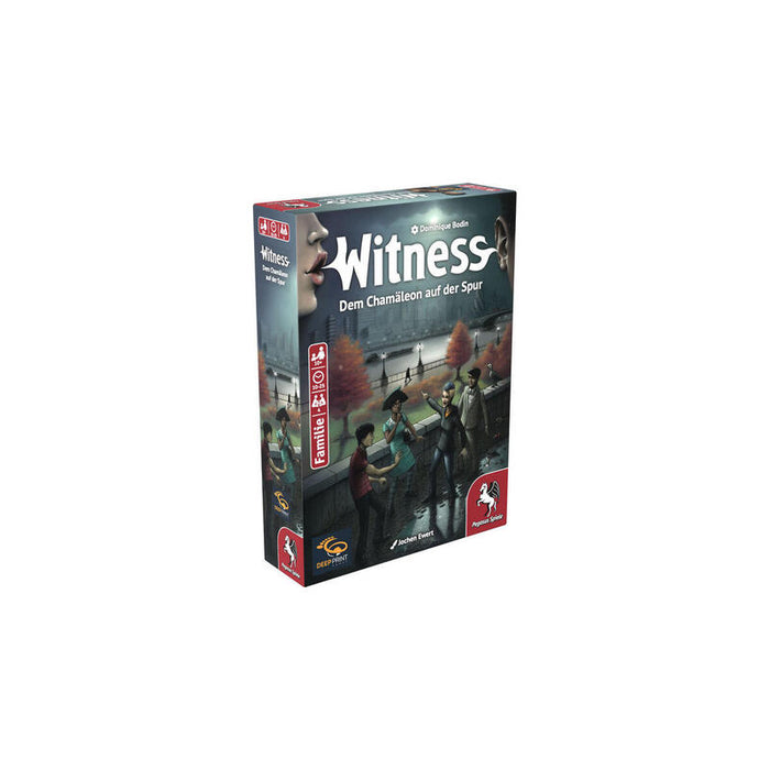 Pegasus Deep Print Games: Witness - Tras La Pista Del Camaleón, Juego De Rompecabezas 57817g