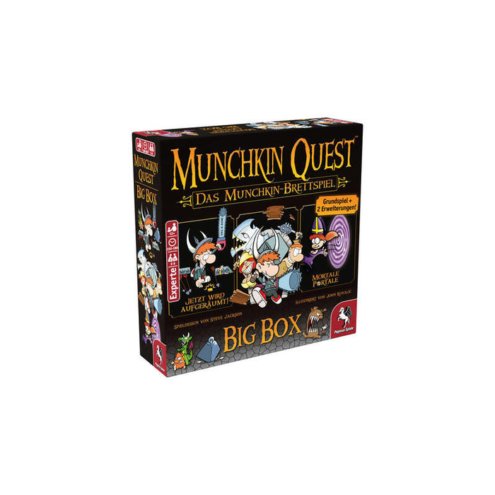 Pegasus Munchkin Quest Big Box, Juego De Mesa 51953g
