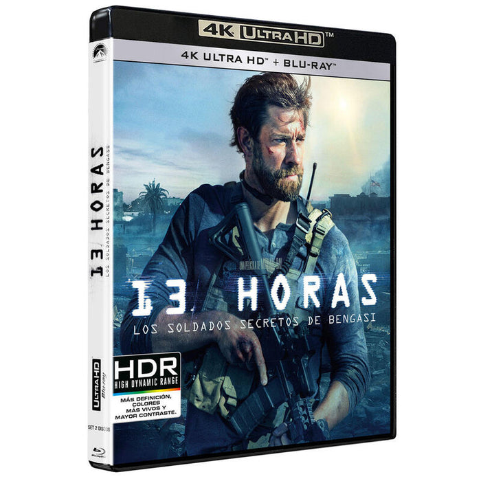 Pelicula 13 Horas: Los Soldados Secretos De Bengasi  Blu-Ray
