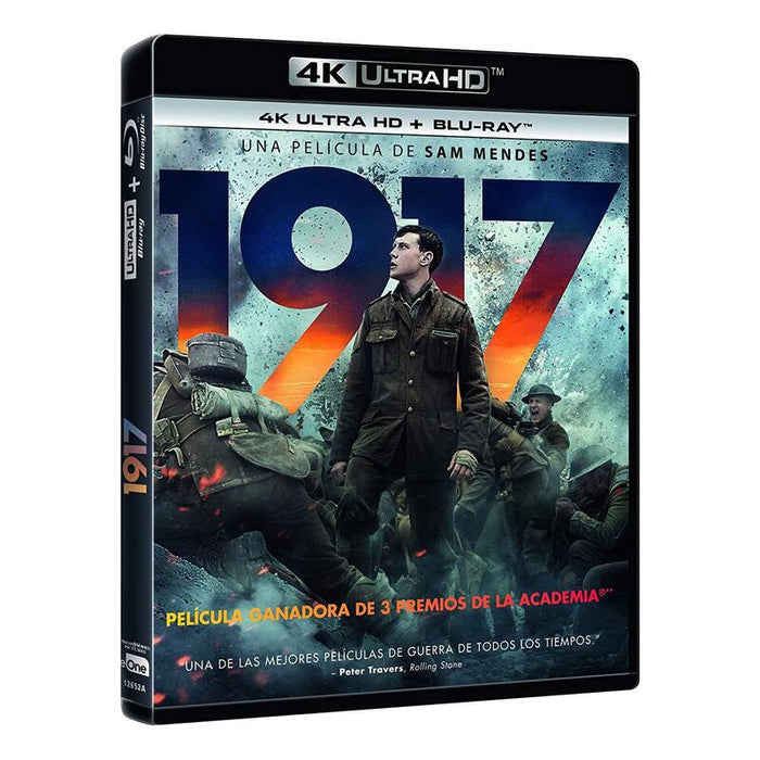 Pelicula 1917 Uhd - Bd Blu-Ray
