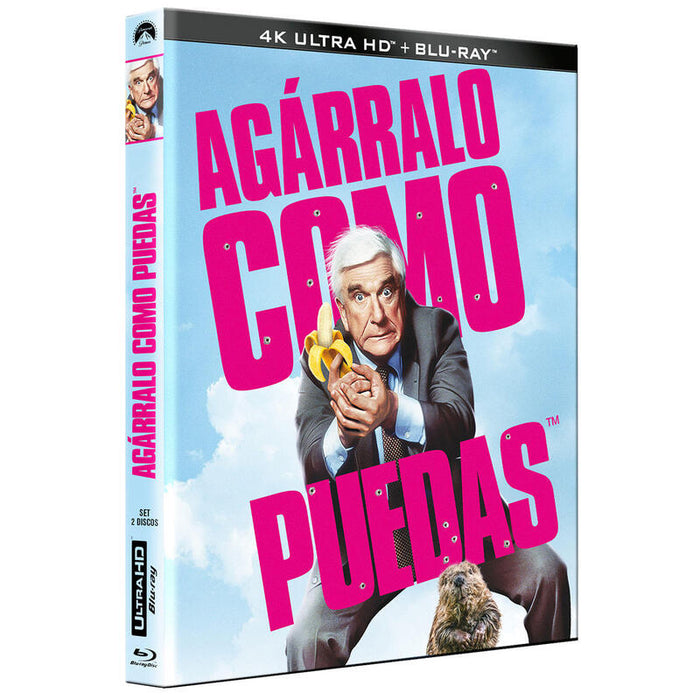 Pelicula Agarralo Como Puedas - Bd Blu-Ray