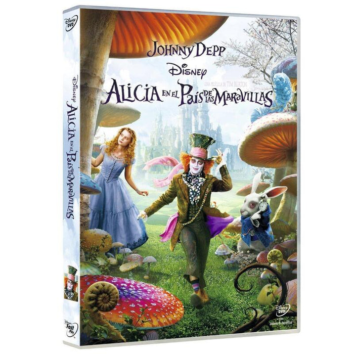 Pelicula Alicia En El País De Las Maravillas (Tim Burton) Dvd