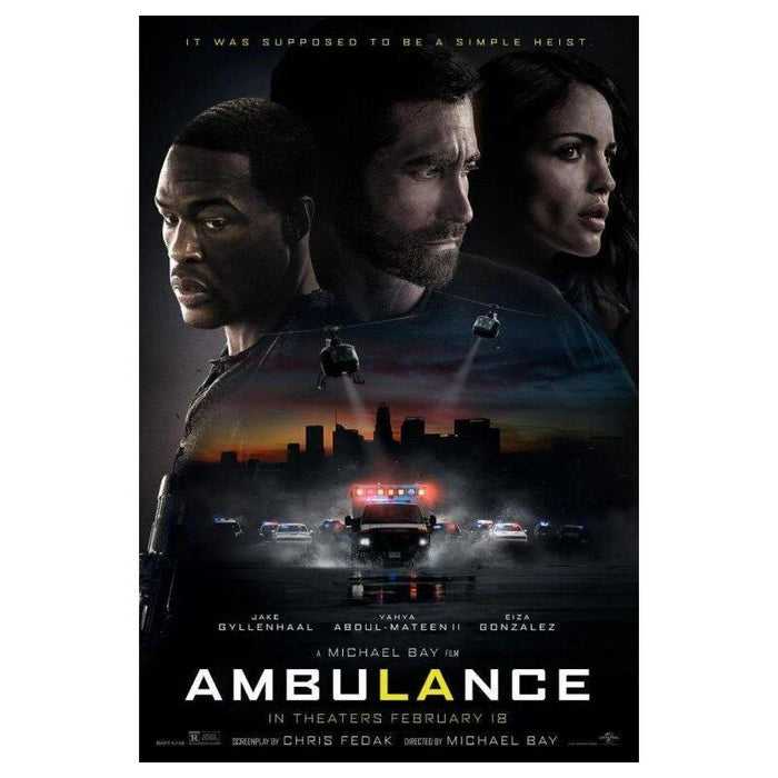 Pelicula Ambulance:Plan De Huida  Bd Blu-Ray