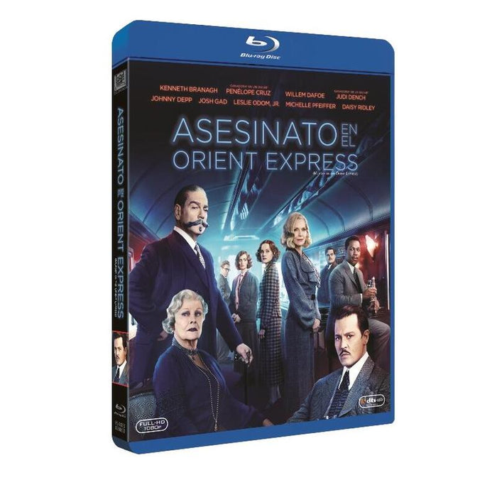 Pelicula Asesinato En El Orient Express Blu-Ray