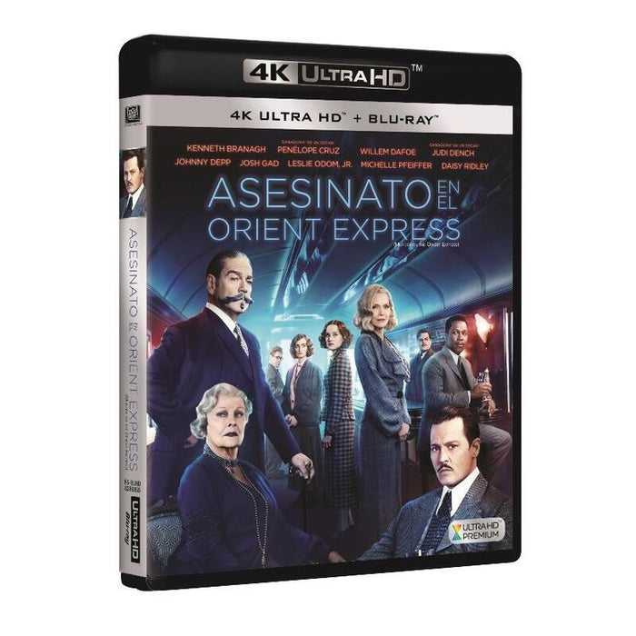 Pelicula Asesinato En El Orient Express Uhd Blu-Ray