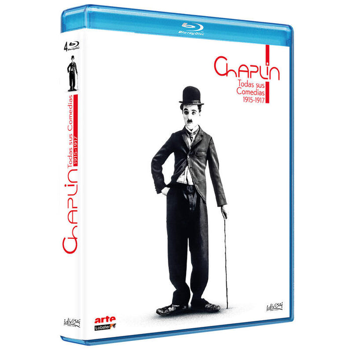 Pelicula Chaplin - Todas Sus Comedias (1915-1917) - Bd Blu-Ray