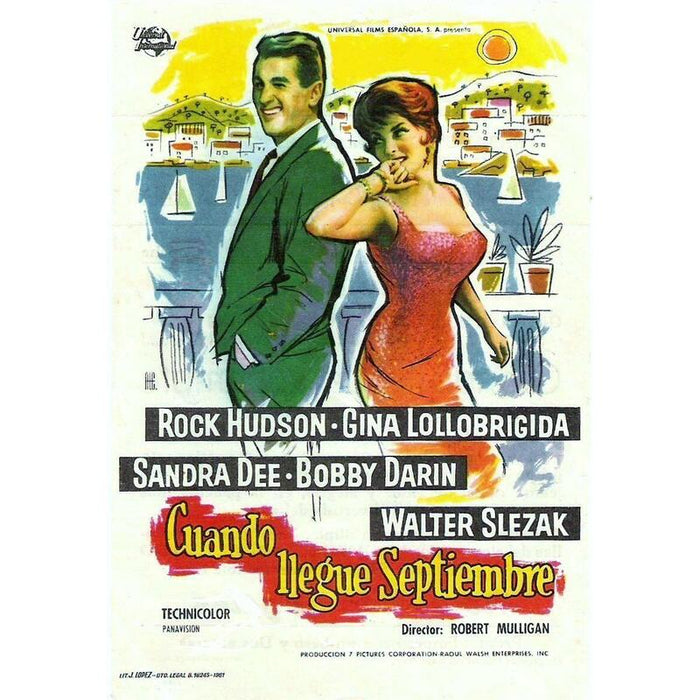 Pelicula Cuando Llegue Septiembre - Bd Blu-Ray