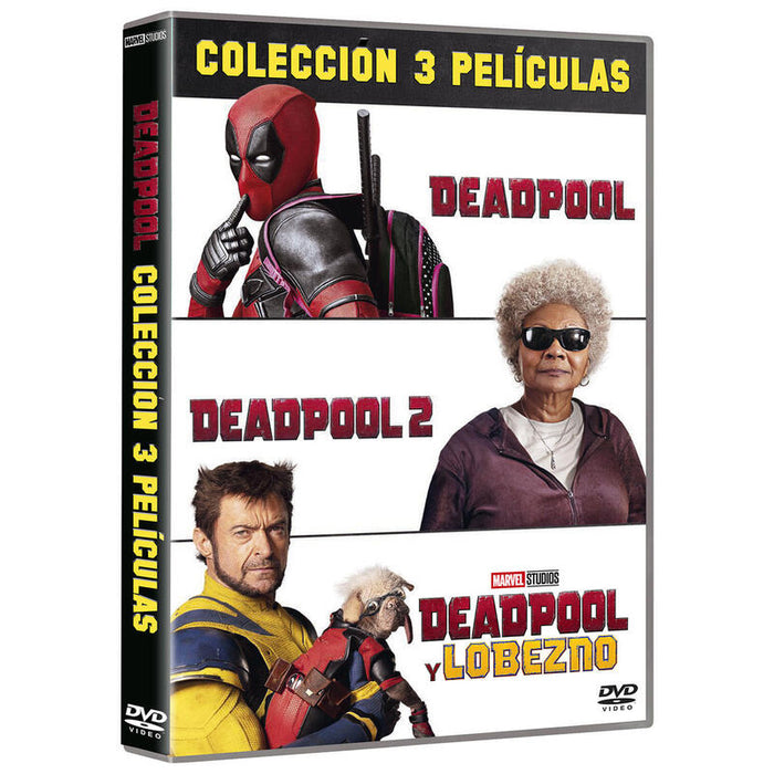 Pelicula Deadpool - Colección 3 Películas - Dvd Dvd