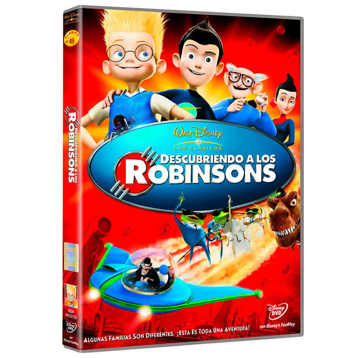 Pelicula Descubriendo A Los Robinsons - Dvd Dvd