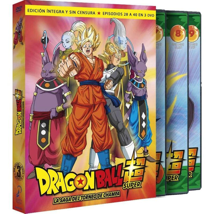 Pelicula Dragon Ball Super - Box 3 - Edición Coleccionista Dvd