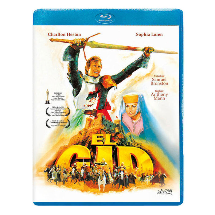 Pelicula El Cid   Blu-Ray