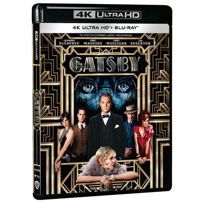 Pelicula El Gran Gatsby (4k  Uhd  +  Bd)  Blu-Ray