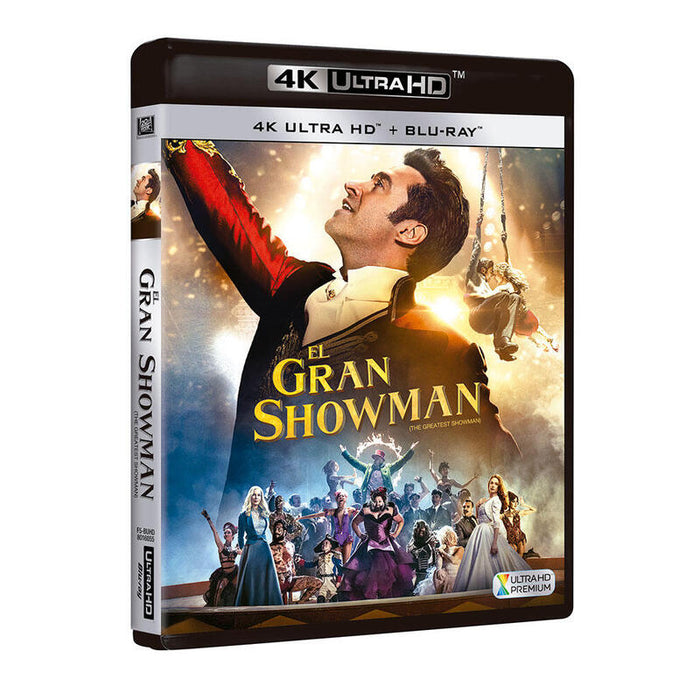 Pelicula El Gran Showman 4k Uhd Blu-Ray