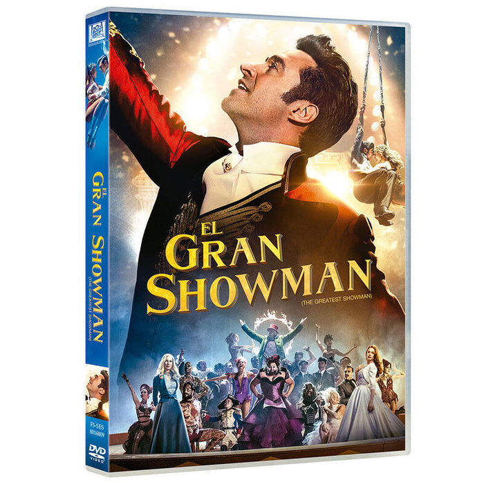 Pelicula El Gran Showman Dvd