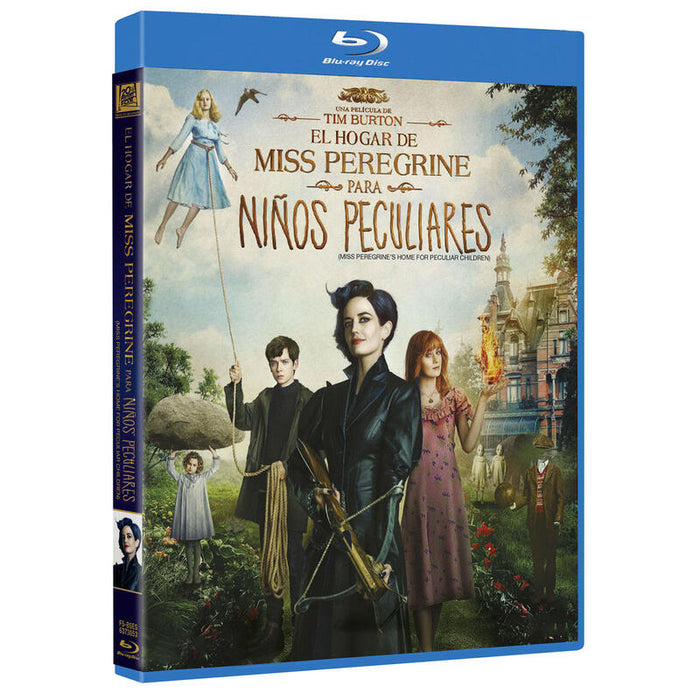 Pelicula El Hogar De Miss Peregrine Para Niños Extraordinarios - Bd Blu-Ray