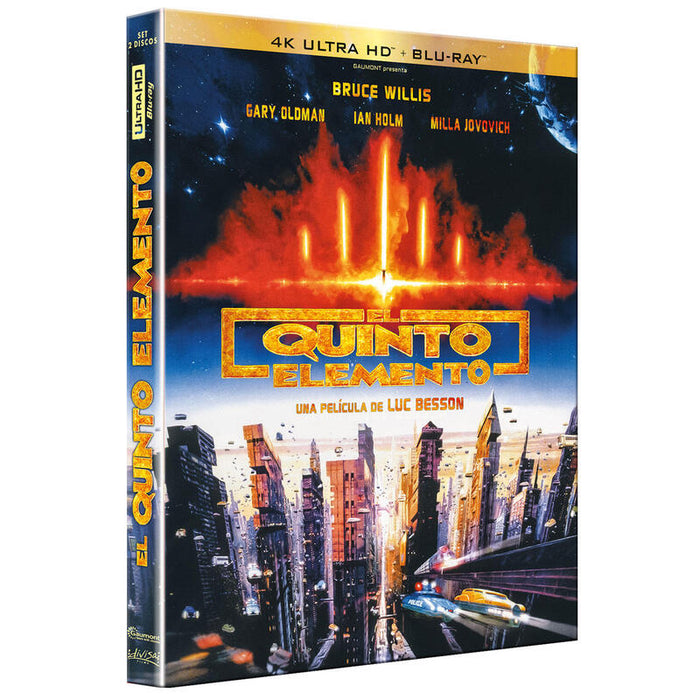 Pelicula El Quinto Elemento (4k Uhd) - Bd Blu-Ray