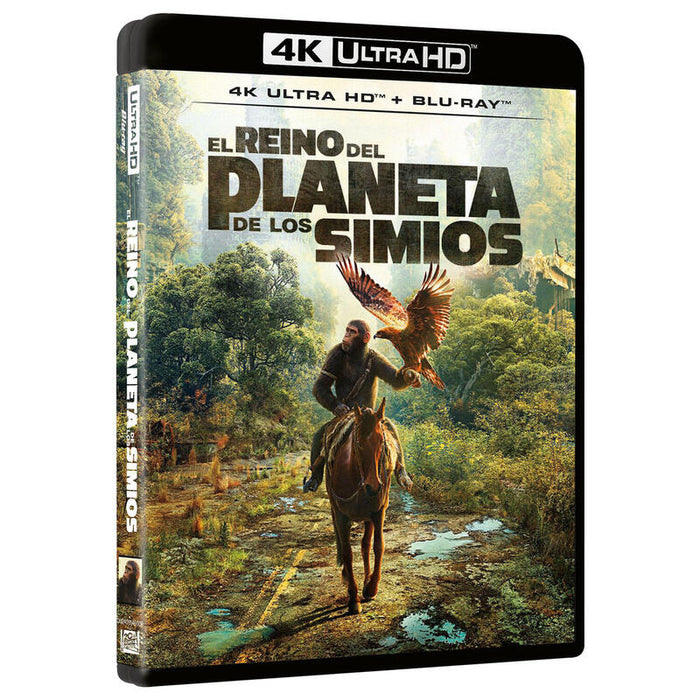 Pelicula El Reino Del Planeta De Los Simios (4k Uhd) - Bd Blu-Ray