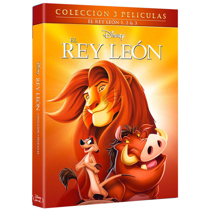 Pelicula El Rey León - Colección 3 Películas - Bd Blu-Ray